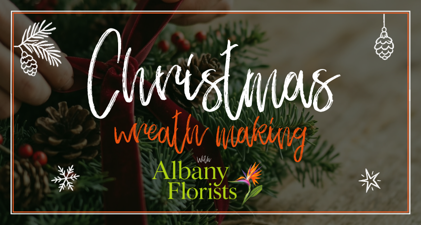 Albany Florist V2CHRISTMAS WREATH MAKING